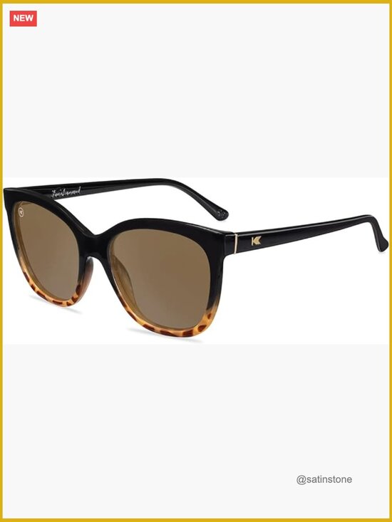 Polarized Cat Eye Sunglasses UV400 Protection Lightweight Polycarbonate Frame
